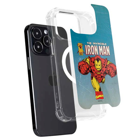 Marvel Classic Comics The Invincible Iron Man iPhone 15 Pro Max MagSafe Case